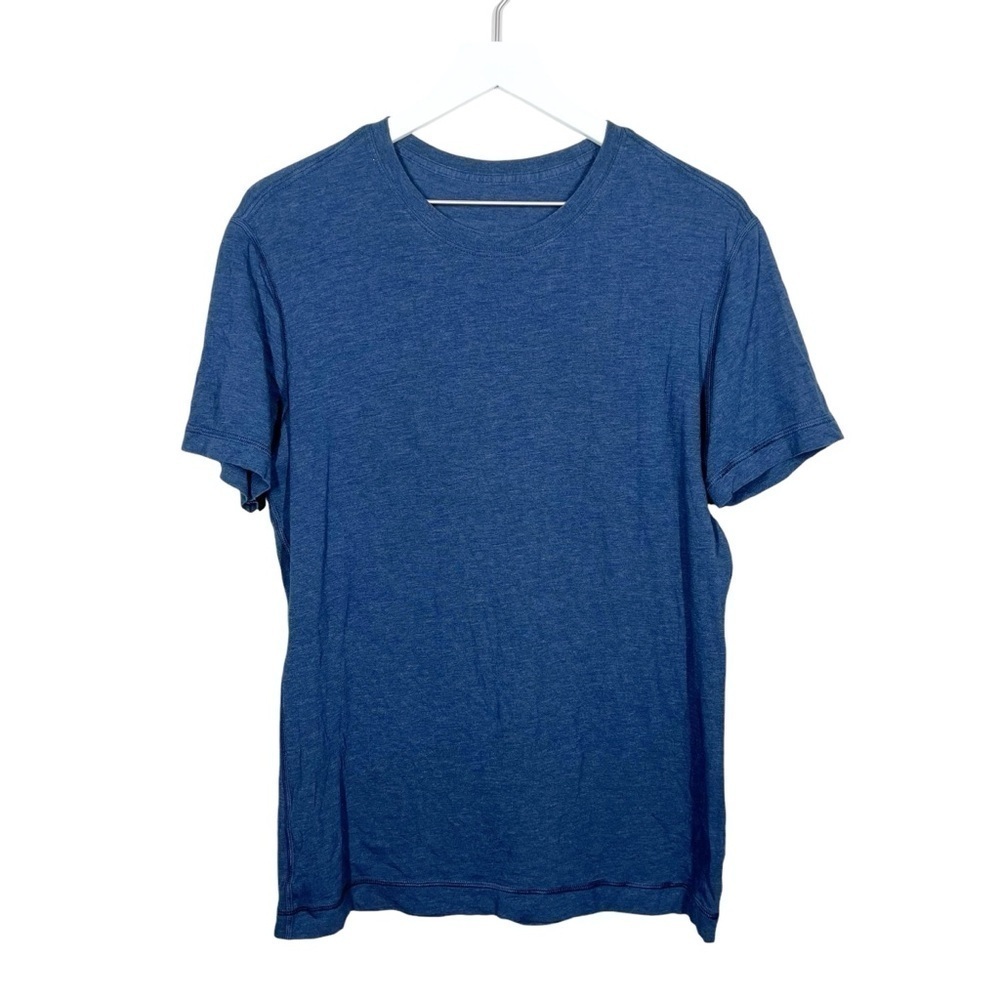 Lululemon Mens Blue Short Sleeve Workout Tee